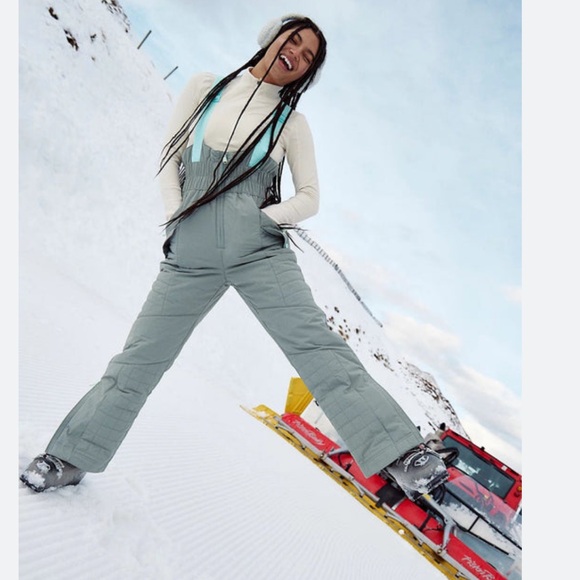 Free People FP Movement Women's All Prepped Waterproof Snow Bib - Picture 4 of 4